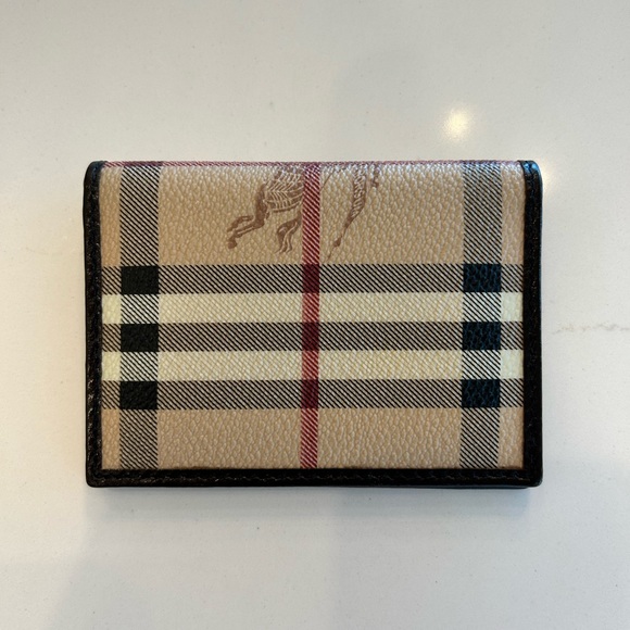 Authentic Burberry Bifold Card/ID Holder - Picture 2 of 4
